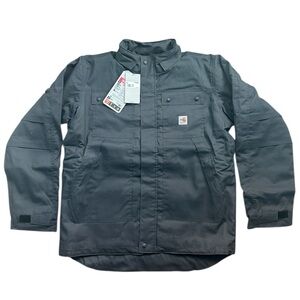 New Mens Carhartt 102182 Full Swing Fire Resistant Work Coat Jacket